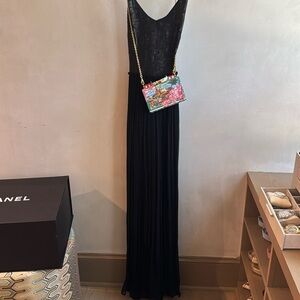 CALYPSO ST BARTS LINF BLACK DRESS